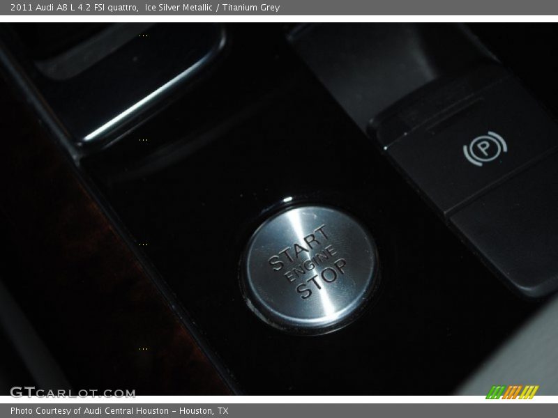 Ice Silver Metallic / Titanium Grey 2011 Audi A8 L 4.2 FSI quattro