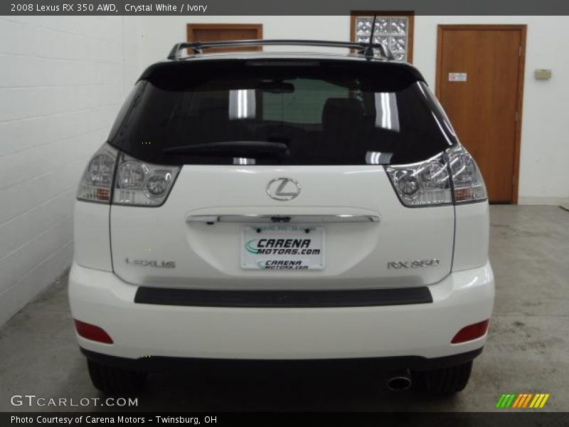 Crystal White / Ivory 2008 Lexus RX 350 AWD