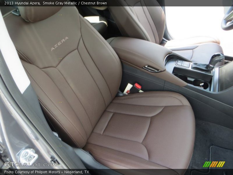 Smoke Gray Metallic / Chestnut Brown 2013 Hyundai Azera