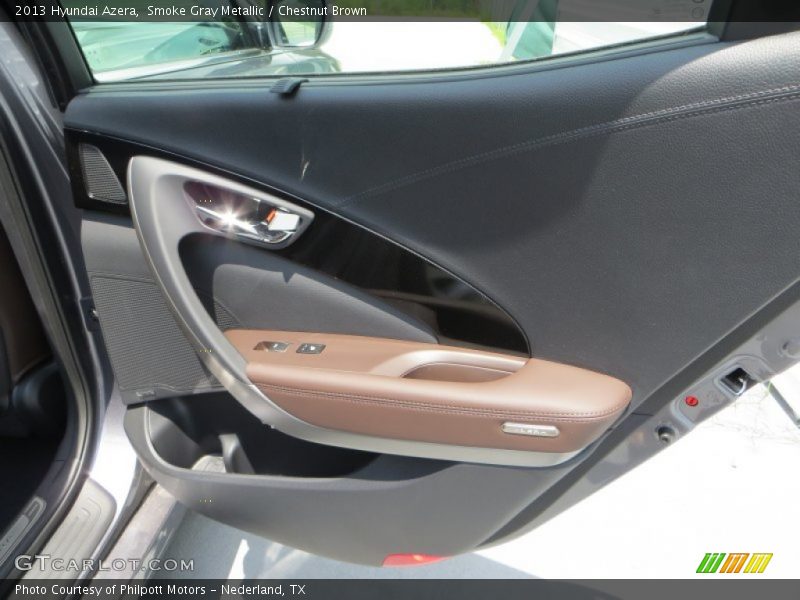 Smoke Gray Metallic / Chestnut Brown 2013 Hyundai Azera