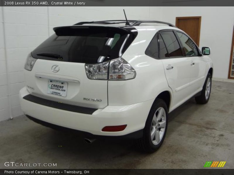 Crystal White / Ivory 2008 Lexus RX 350 AWD