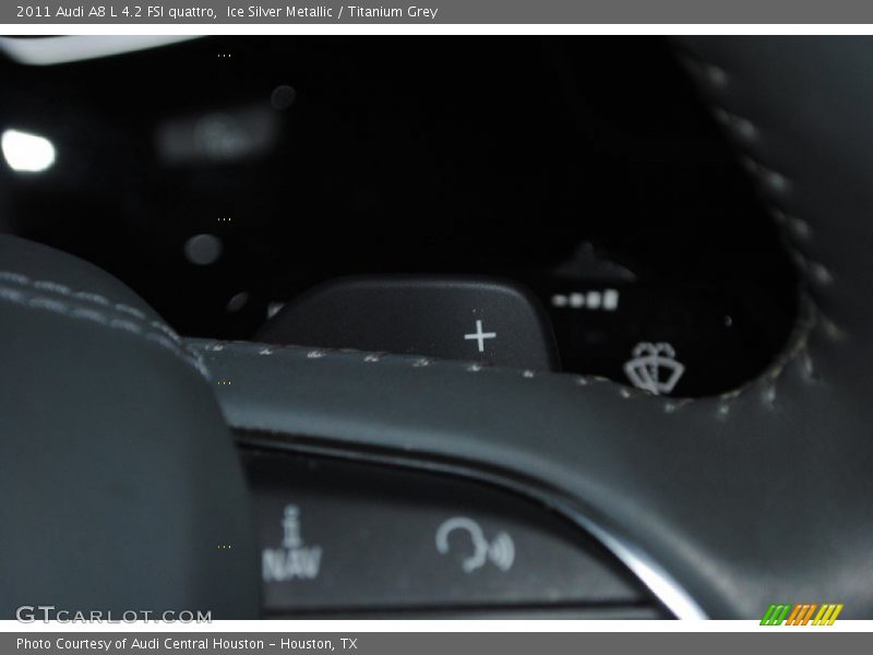 Ice Silver Metallic / Titanium Grey 2011 Audi A8 L 4.2 FSI quattro