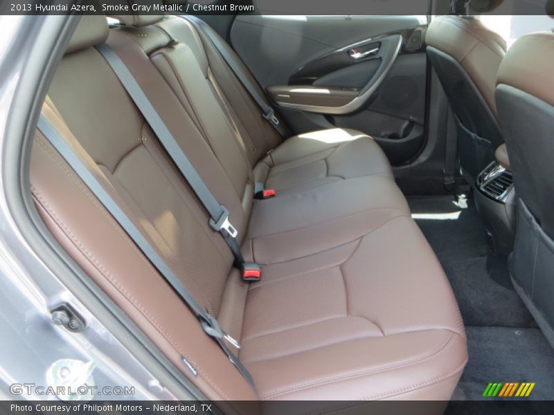 Smoke Gray Metallic / Chestnut Brown 2013 Hyundai Azera