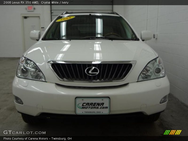 Crystal White / Ivory 2008 Lexus RX 350 AWD