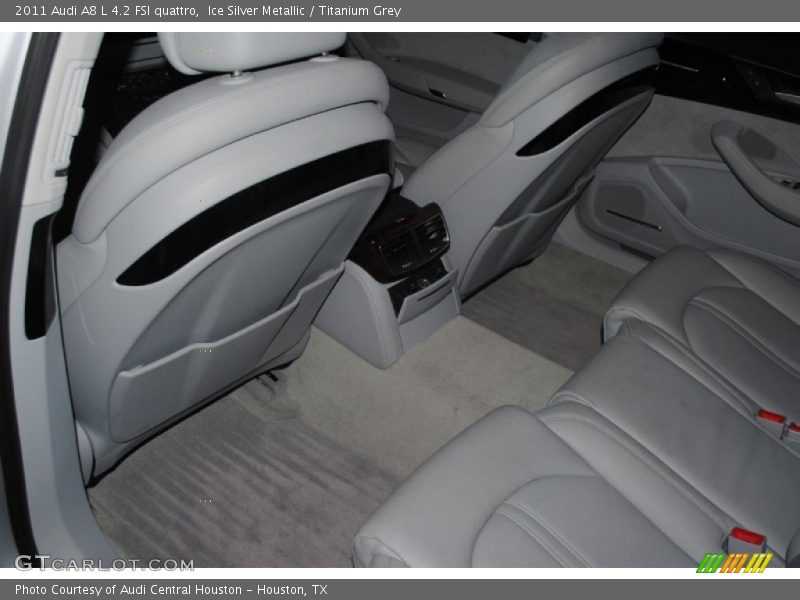 Ice Silver Metallic / Titanium Grey 2011 Audi A8 L 4.2 FSI quattro