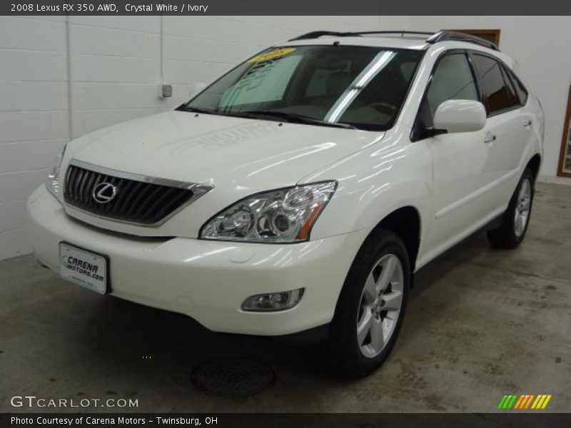 Crystal White / Ivory 2008 Lexus RX 350 AWD
