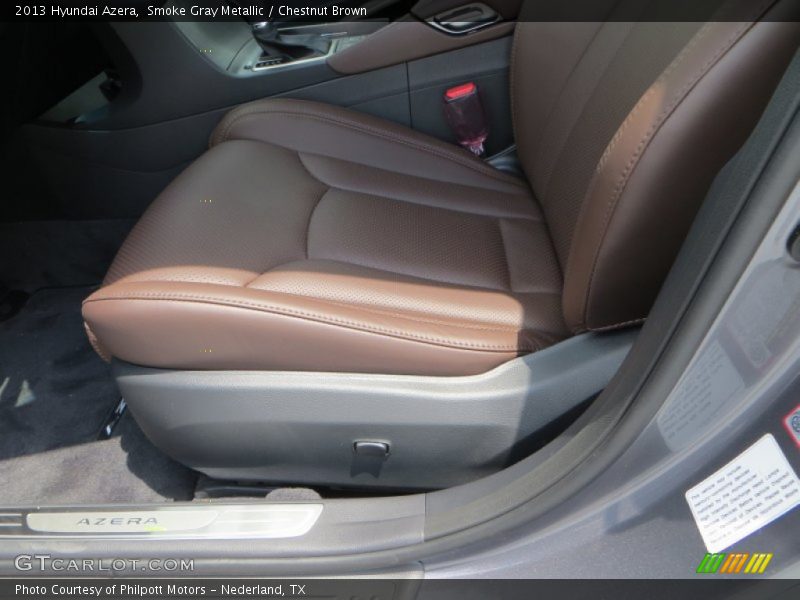 Smoke Gray Metallic / Chestnut Brown 2013 Hyundai Azera