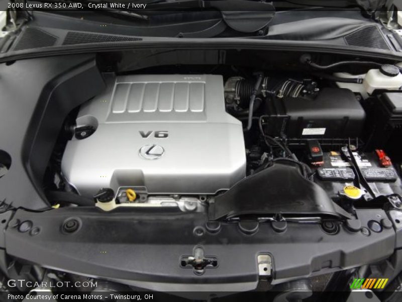 Crystal White / Ivory 2008 Lexus RX 350 AWD