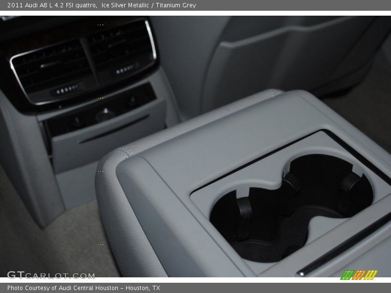 Ice Silver Metallic / Titanium Grey 2011 Audi A8 L 4.2 FSI quattro