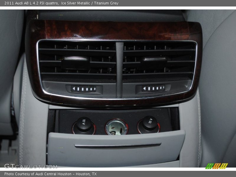 Ice Silver Metallic / Titanium Grey 2011 Audi A8 L 4.2 FSI quattro