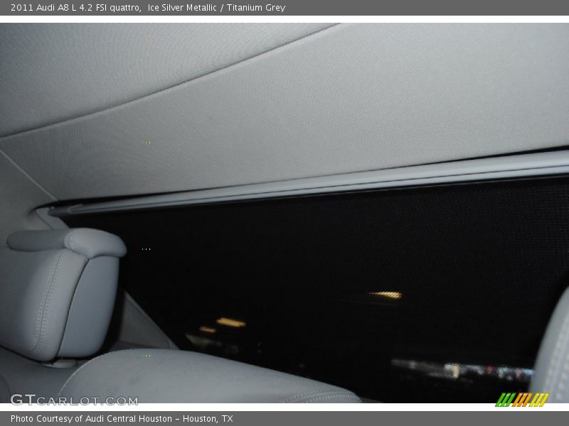 Ice Silver Metallic / Titanium Grey 2011 Audi A8 L 4.2 FSI quattro