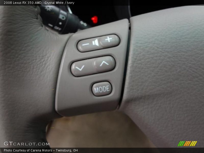 Crystal White / Ivory 2008 Lexus RX 350 AWD