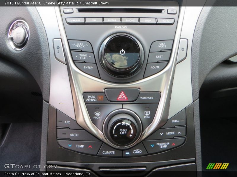 Smoke Gray Metallic / Chestnut Brown 2013 Hyundai Azera