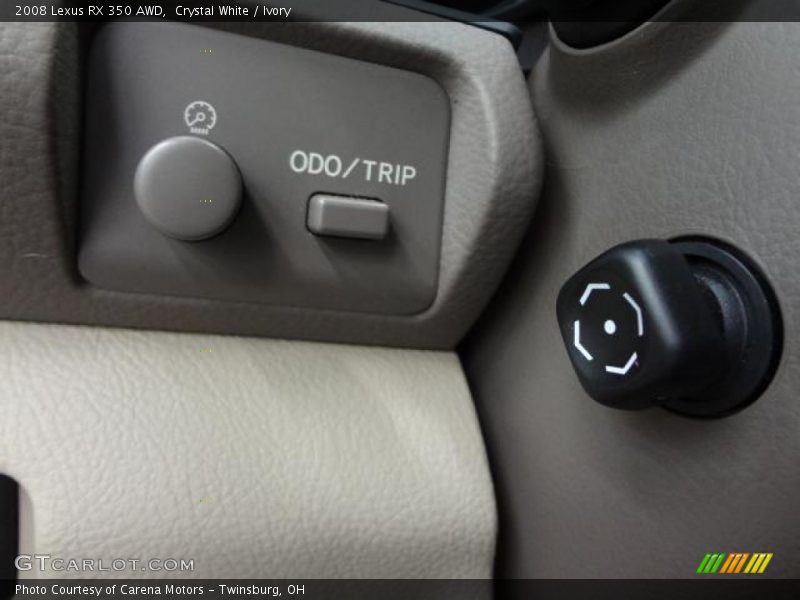 Crystal White / Ivory 2008 Lexus RX 350 AWD
