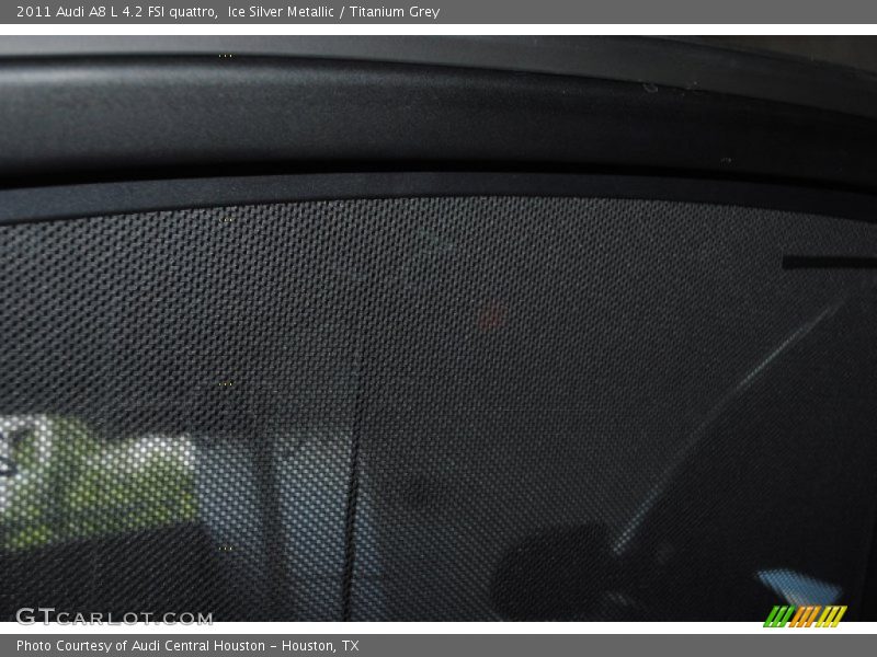 Ice Silver Metallic / Titanium Grey 2011 Audi A8 L 4.2 FSI quattro