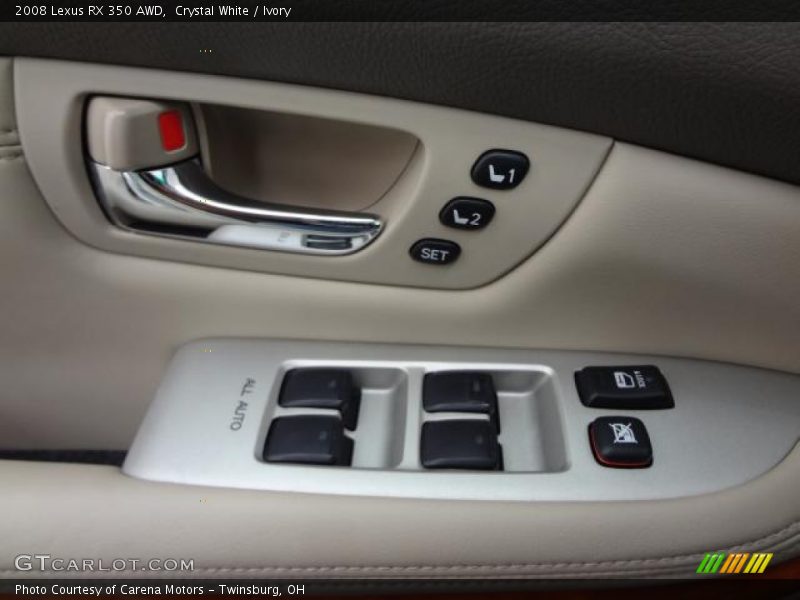 Crystal White / Ivory 2008 Lexus RX 350 AWD