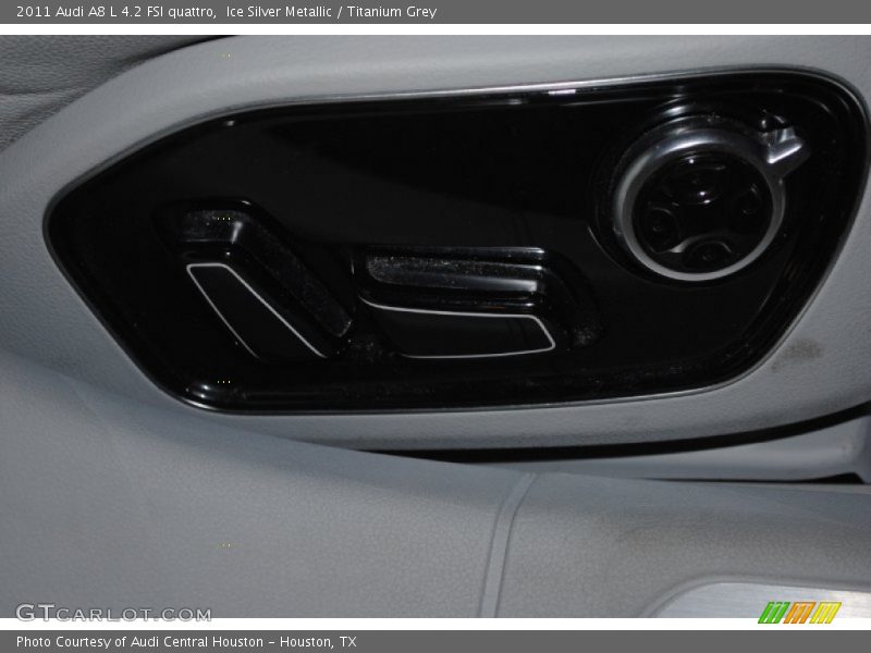 Ice Silver Metallic / Titanium Grey 2011 Audi A8 L 4.2 FSI quattro