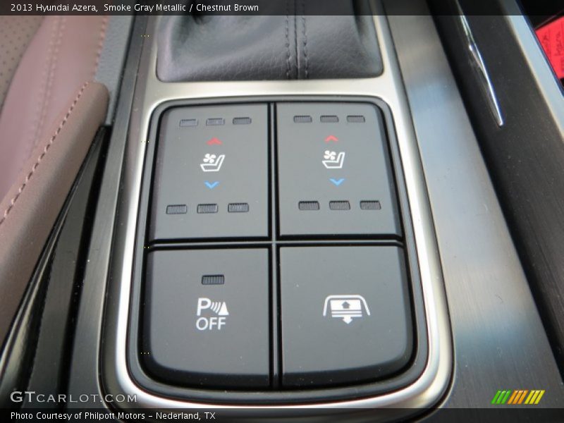 Smoke Gray Metallic / Chestnut Brown 2013 Hyundai Azera