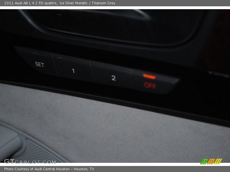Ice Silver Metallic / Titanium Grey 2011 Audi A8 L 4.2 FSI quattro