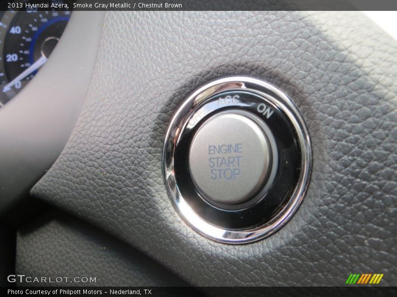 Smoke Gray Metallic / Chestnut Brown 2013 Hyundai Azera