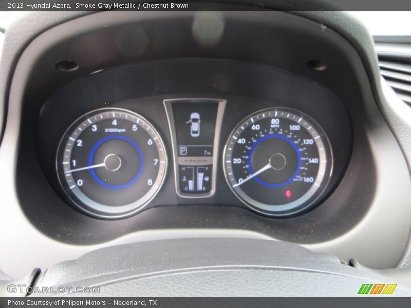 Smoke Gray Metallic / Chestnut Brown 2013 Hyundai Azera