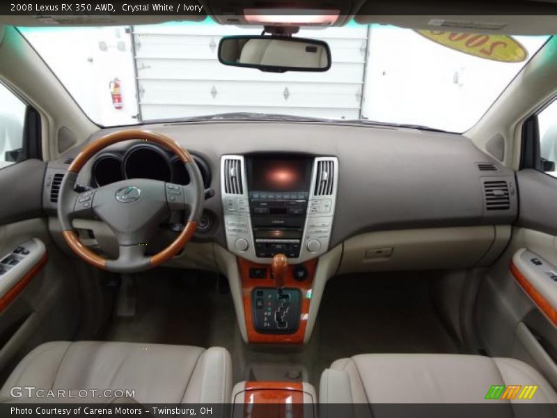 Crystal White / Ivory 2008 Lexus RX 350 AWD
