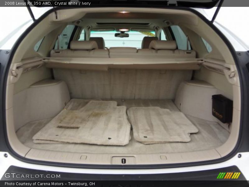 Crystal White / Ivory 2008 Lexus RX 350 AWD