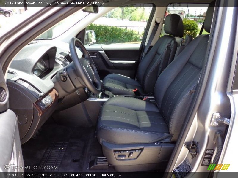Orkney Grey Metallic / Ebony 2012 Land Rover LR2 HSE