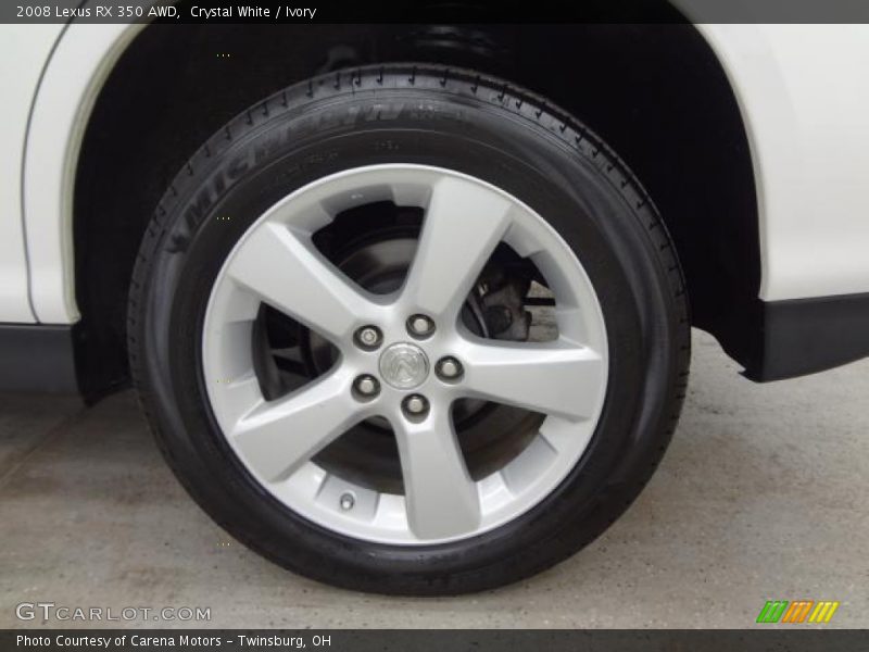 Crystal White / Ivory 2008 Lexus RX 350 AWD