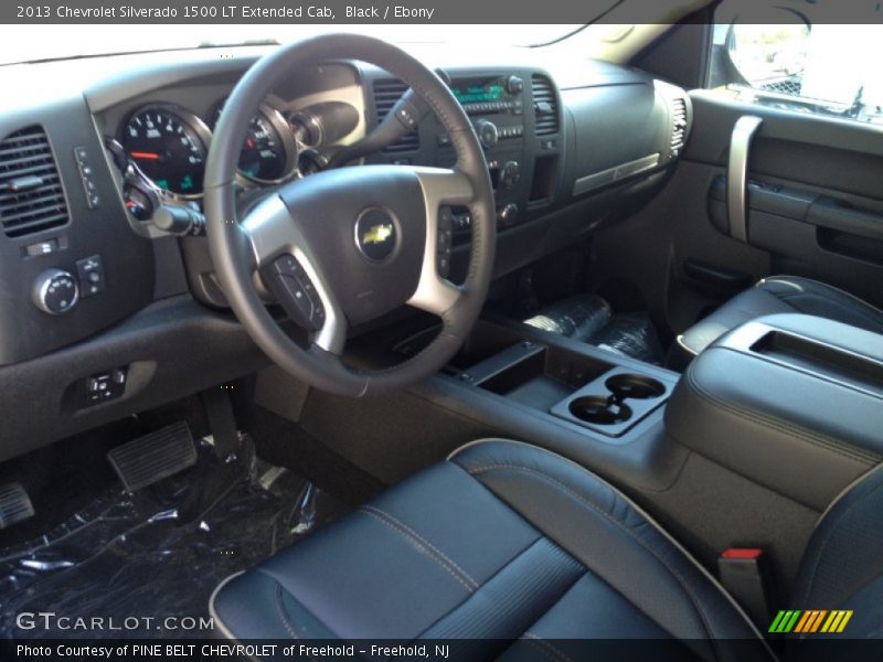  2013 Silverado 1500 LT Extended Cab Ebony Interior