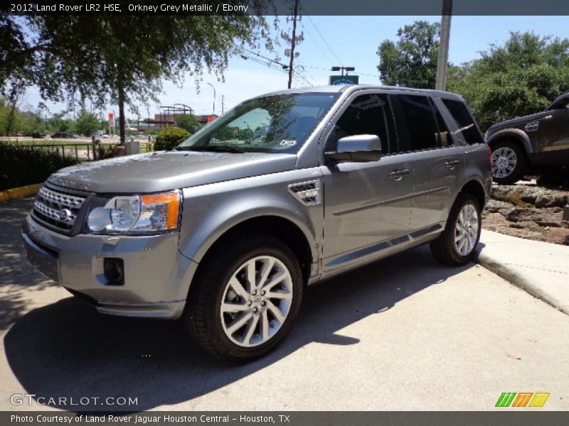Orkney Grey Metallic / Ebony 2012 Land Rover LR2 HSE