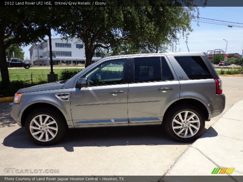 Orkney Grey Metallic / Ebony 2012 Land Rover LR2 HSE