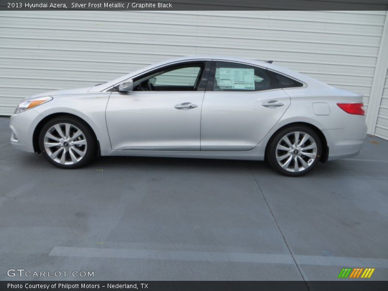Silver Frost Metallic / Graphite Black 2013 Hyundai Azera