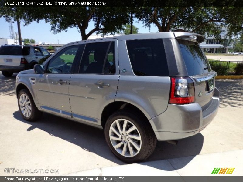 Orkney Grey Metallic / Ebony 2012 Land Rover LR2 HSE