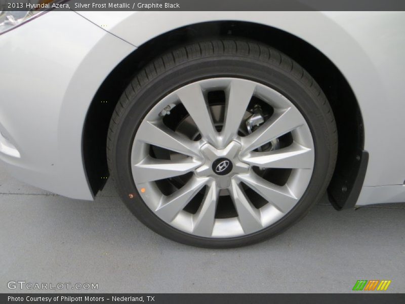 Silver Frost Metallic / Graphite Black 2013 Hyundai Azera