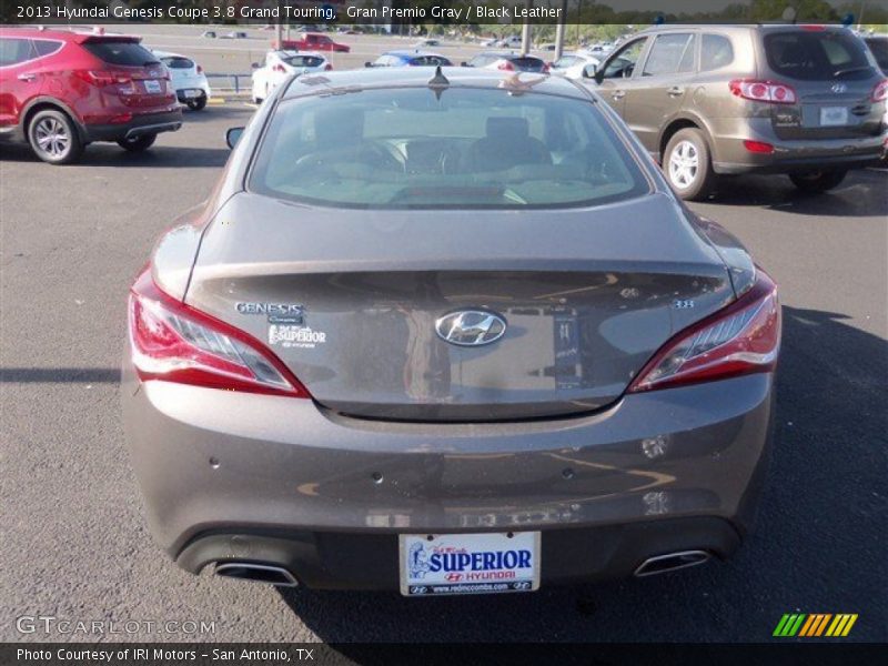 Gran Premio Gray / Black Leather 2013 Hyundai Genesis Coupe 3.8 Grand Touring