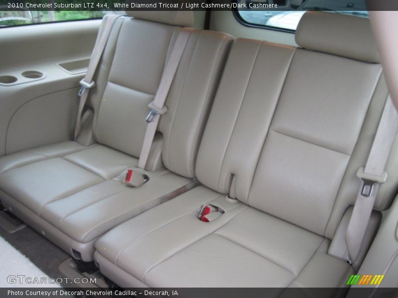 White Diamond Tricoat / Light Cashmere/Dark Cashmere 2010 Chevrolet Suburban LTZ 4x4