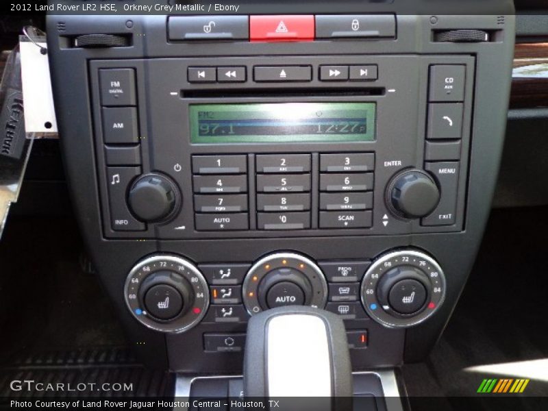 Orkney Grey Metallic / Ebony 2012 Land Rover LR2 HSE