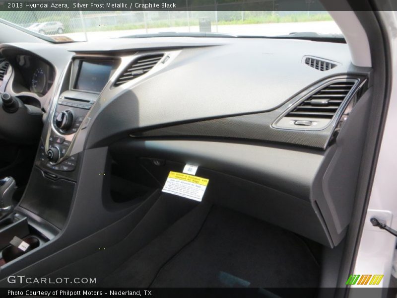 Silver Frost Metallic / Graphite Black 2013 Hyundai Azera