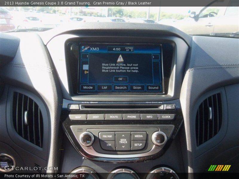 Gran Premio Gray / Black Leather 2013 Hyundai Genesis Coupe 3.8 Grand Touring
