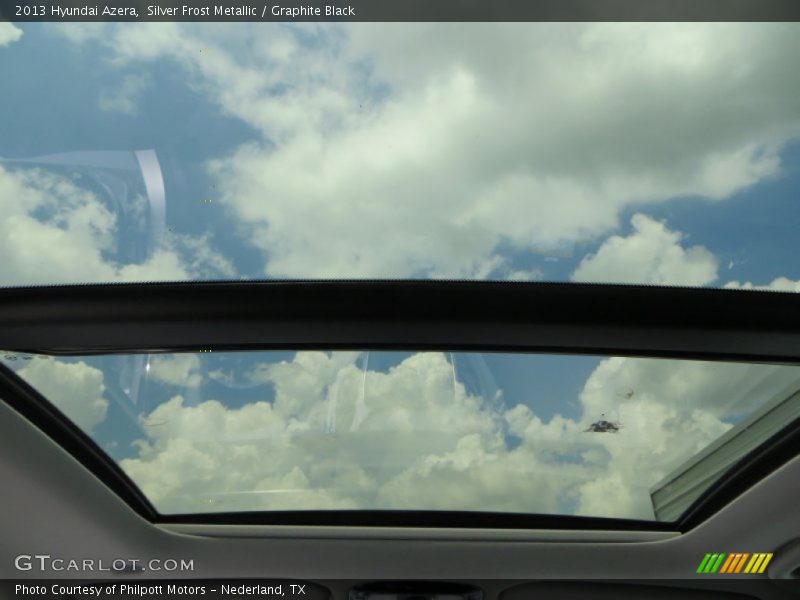 Silver Frost Metallic / Graphite Black 2013 Hyundai Azera