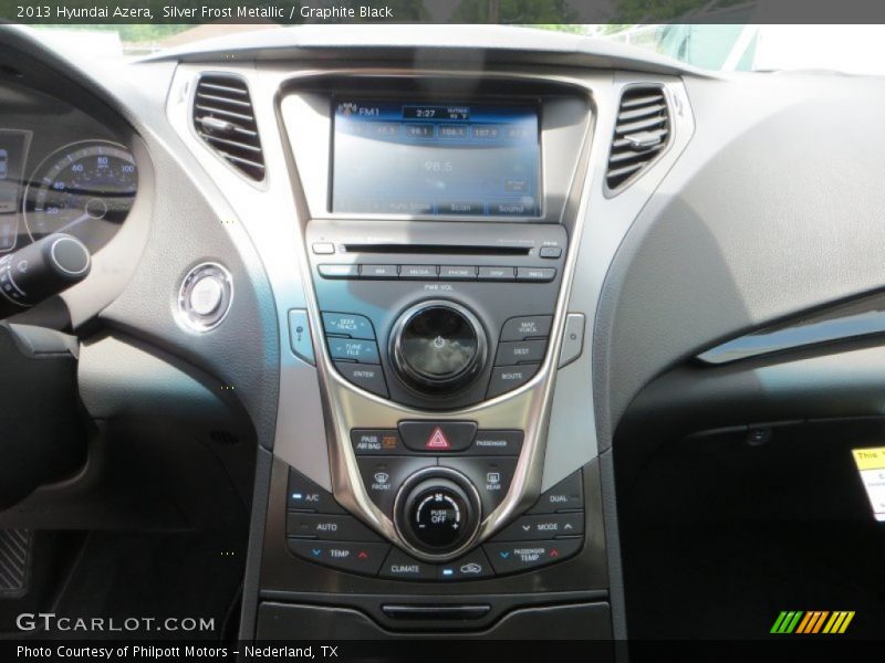 Silver Frost Metallic / Graphite Black 2013 Hyundai Azera