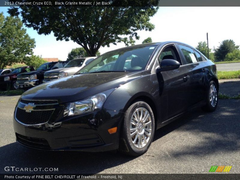 Black Granite Metallic / Jet Black 2013 Chevrolet Cruze ECO