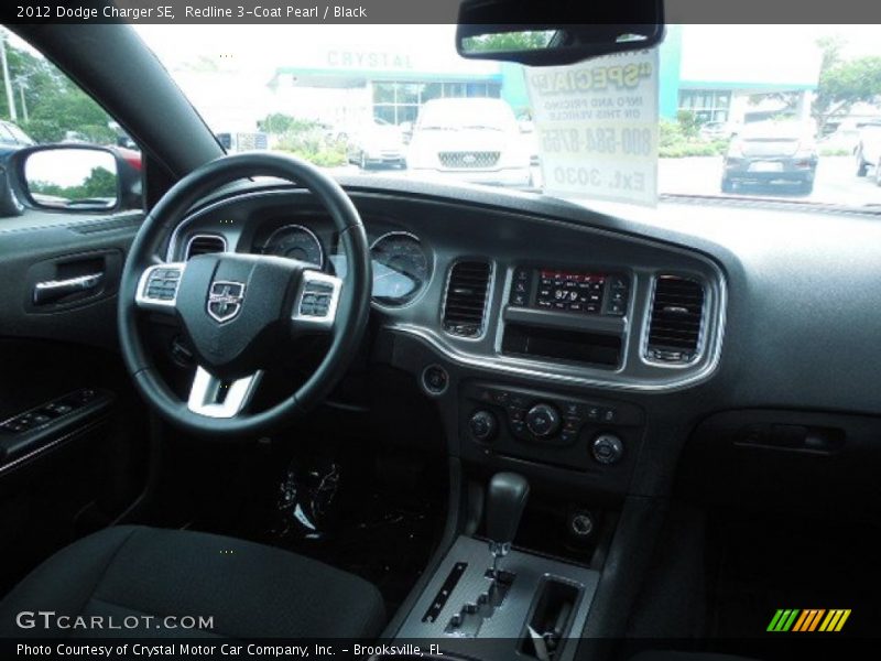 Redline 3-Coat Pearl / Black 2012 Dodge Charger SE