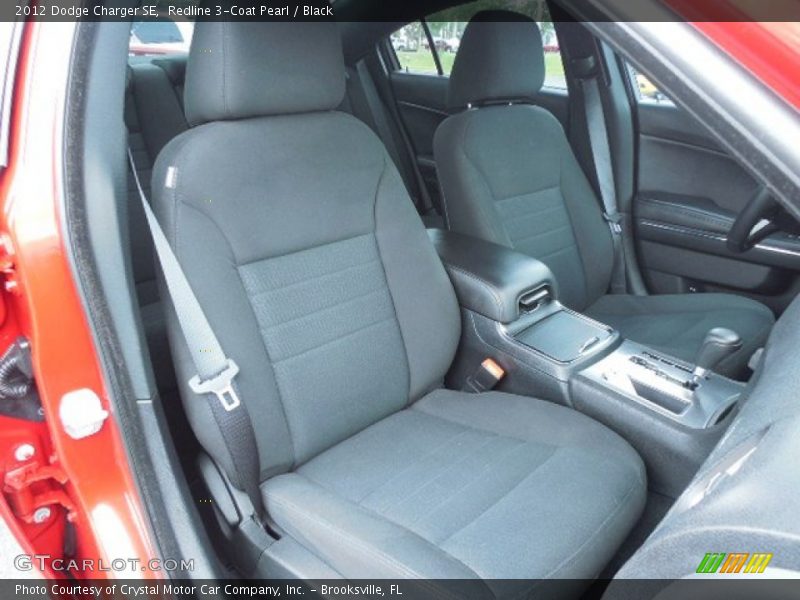 Redline 3-Coat Pearl / Black 2012 Dodge Charger SE