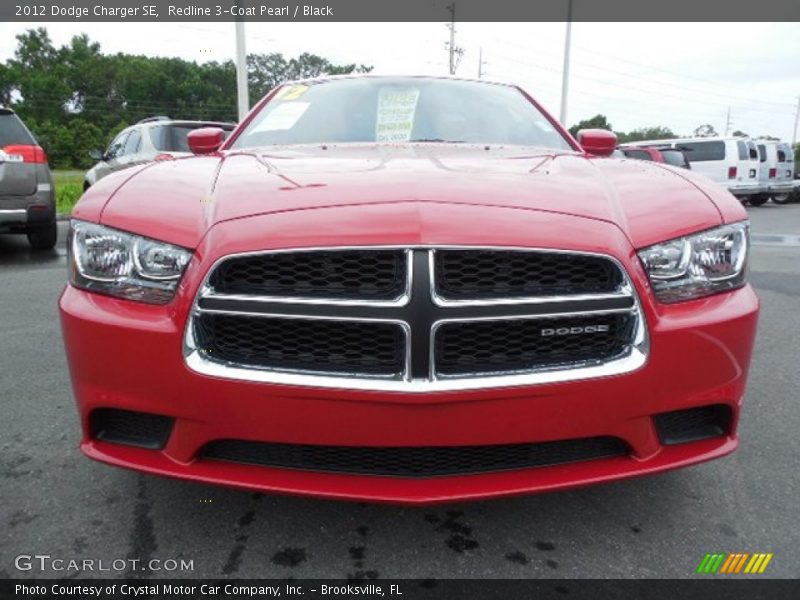 Redline 3-Coat Pearl / Black 2012 Dodge Charger SE