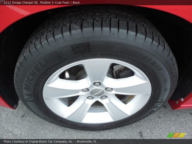 Redline 3-Coat Pearl / Black 2012 Dodge Charger SE