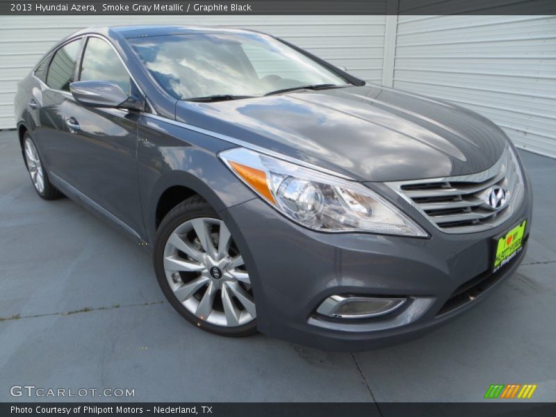 Smoke Gray Metallic / Graphite Black 2013 Hyundai Azera