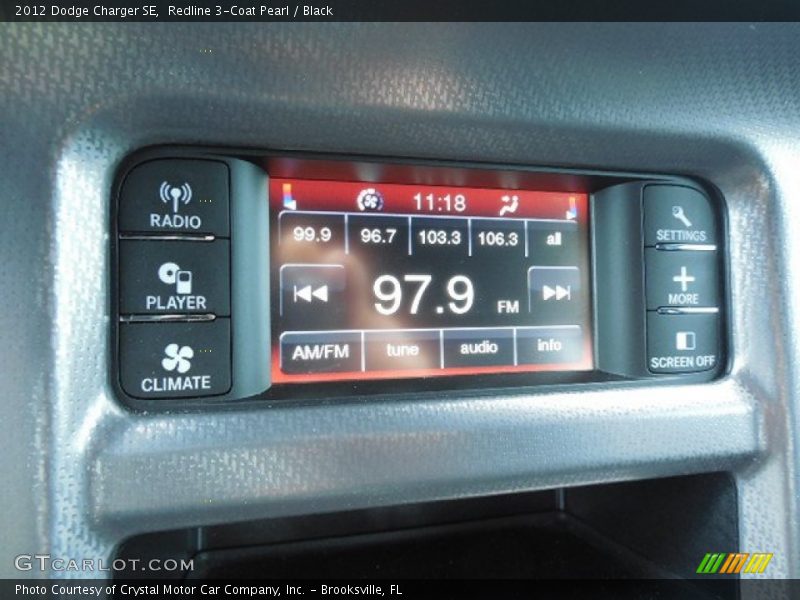 Redline 3-Coat Pearl / Black 2012 Dodge Charger SE