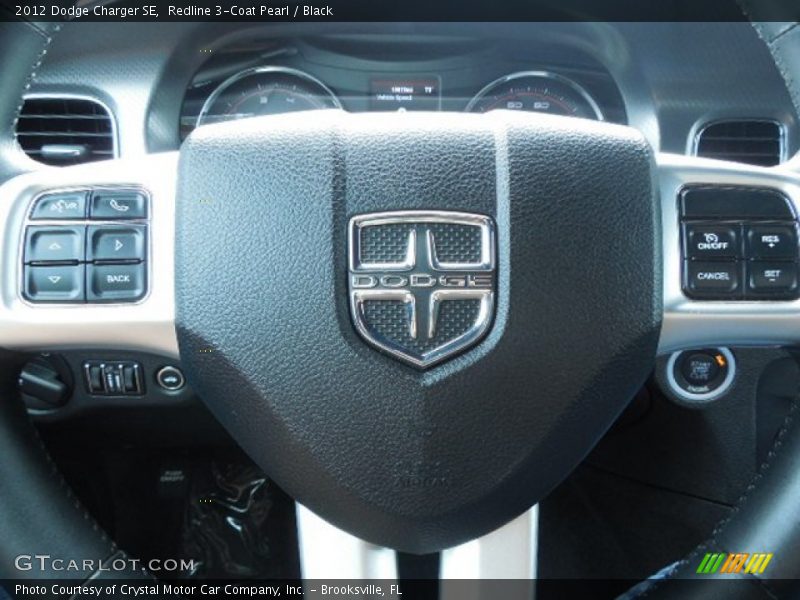 Redline 3-Coat Pearl / Black 2012 Dodge Charger SE